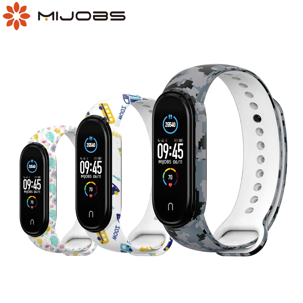 Ремешок для Mi Band 5 силиконовый браслет смарт часов Xiaomi 4 3 2|Смарт-аксессуары| |