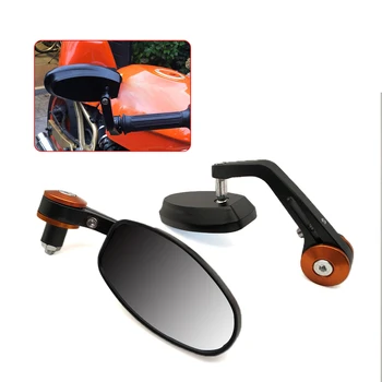 

For Honda CBR500F CBR929RR CBR600RR CBR954RR CBR1000RR Motorcycle Aluminum Rear View 7/8" Handle Bar End Side Rearview Mirrors