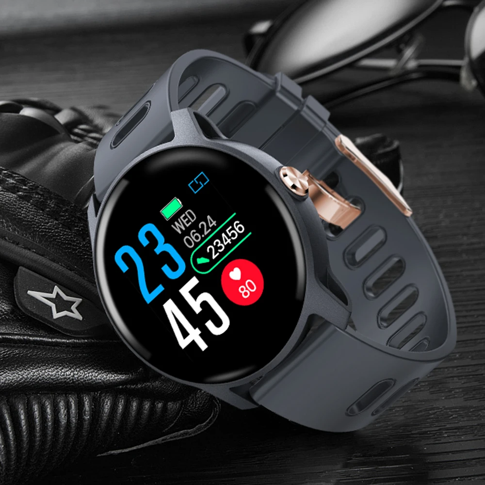 SENBONO S08 мужские спортивные Смарт-часы с шагомером водонепроницаемые фитнес-трекер монитор сердечного ритма женские часы умные часы для Android IOS