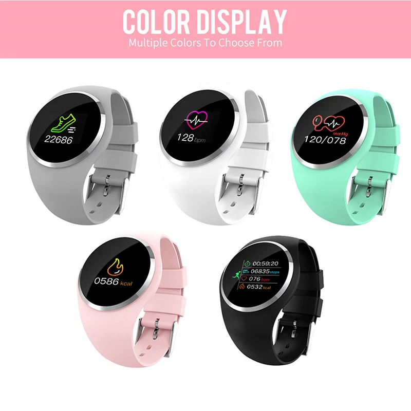 LIGE New Bluetooth Lady Smart Watch Fashion Women Heart Rate Monitor Fitness Tracker Smartwatch APP Support For Android IOS