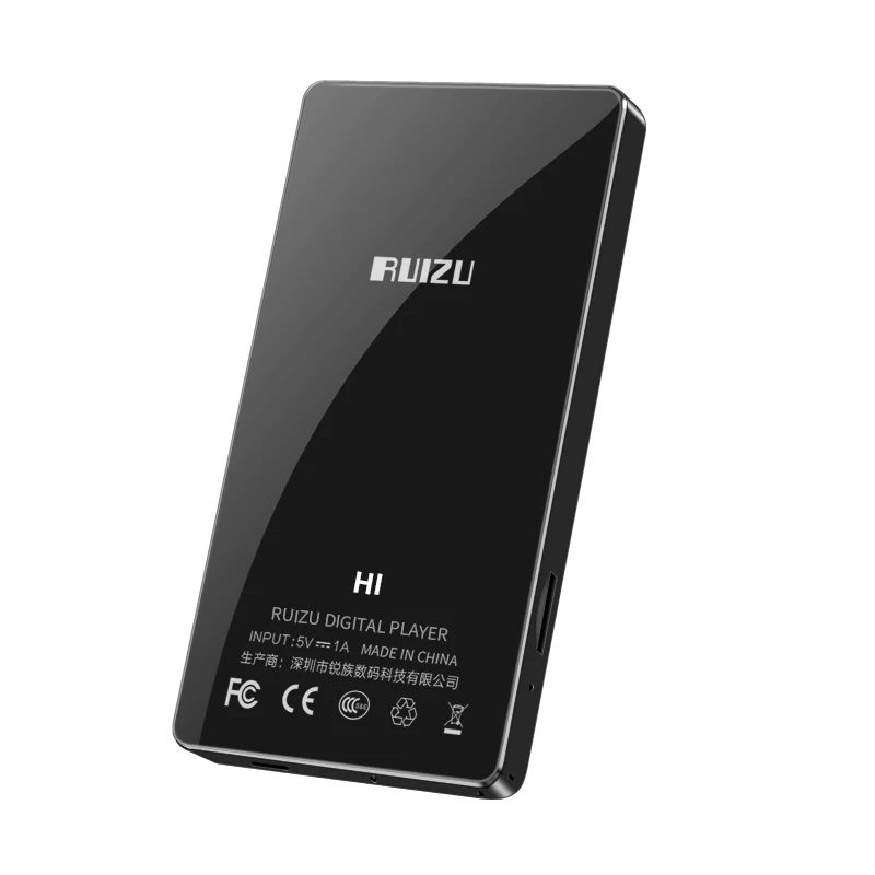 RUIZU H1 Bluetooth 5,0 MP3-плеер 4,0 дюймов полный сенсорный экран Встроенный динамик fm-радио запись электронная книга Музыка Видео плеер