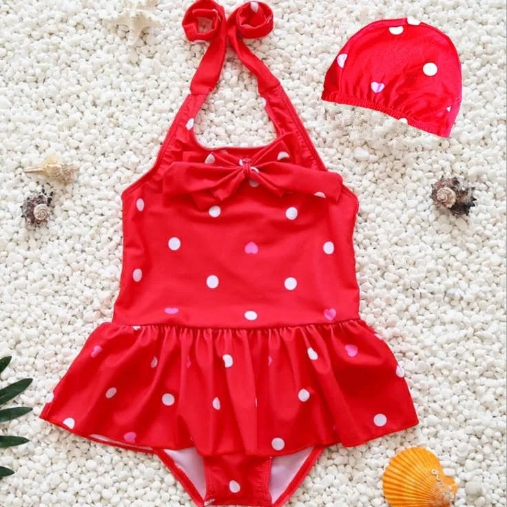 

. Infant Female Baby 0-1-2-3-Year-Old Cute Split Type Swimsuit CHILDREN'S Three-Year-Old Hot Springs 5 Bikini Swimming