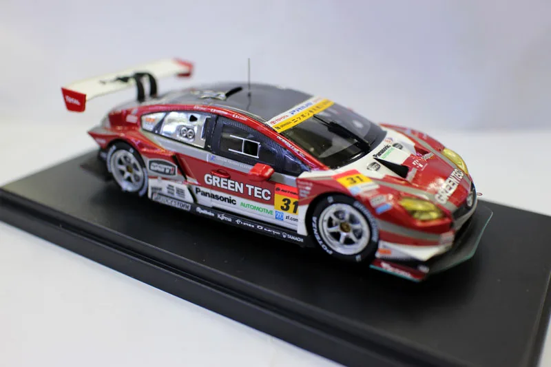 Ebbro 1/43 Scale Super GT 2015 Series Prius apr GT300 Rd.8 Motegi Winner  Racing car model for collecton Resin