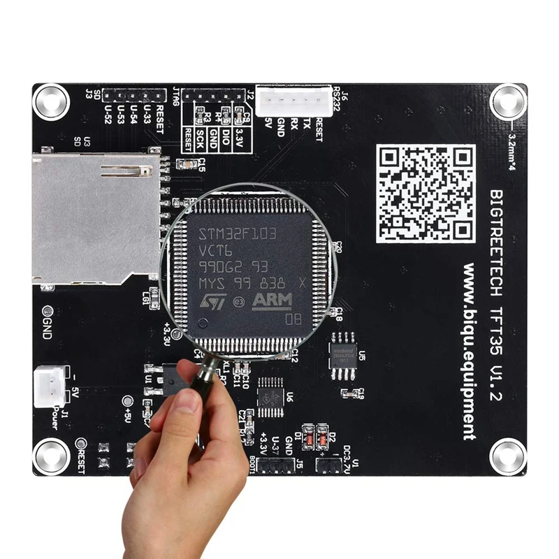 Детали 3d принтера Tft35 V1.2 пресс-экран дисплей 3,5 дюймов Reprap смарт-панель контроллера совместима с Mks Gen V1.4 Contr