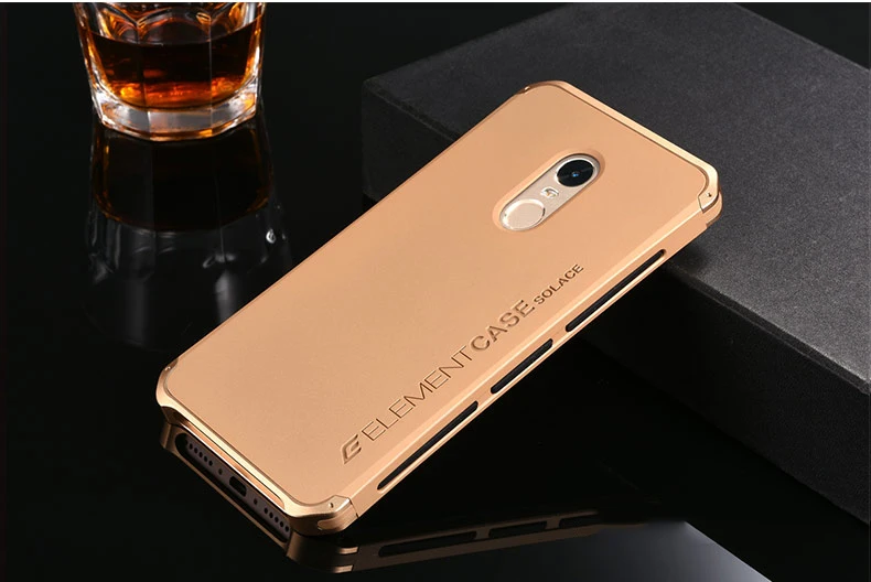 Global противоударный бронированный чехол для Xiaomi Redmi Note 4 чехол металлический каркас жесткий алюминиевый Гибридный ПК задняя крышка для Redmi Note 4X
