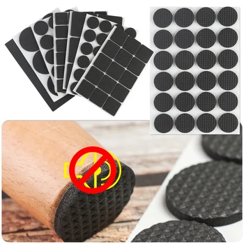 

3/18/45/72Pcs Self Adhesive Furniture Leg Foot Mat Felt Pads Non-slip Mat Bumper Cushion For Chair Table Protector Pads