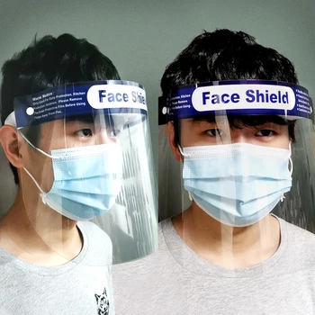 

2/5/10 PCS Multi-Function Anti-fog Transparent Face Shield Double-sided Protective Mask For Motor Work Safety Daily Necessities