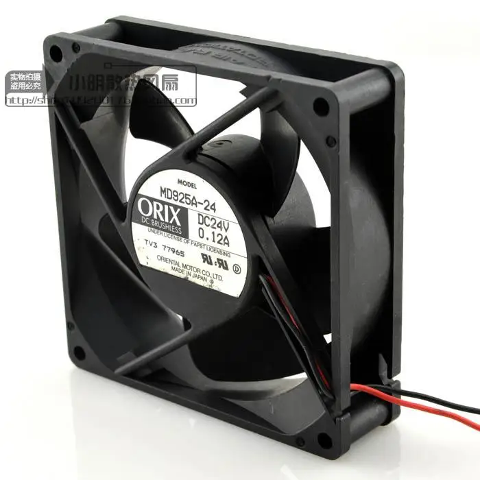 MD925A-24 24V 0.12A 9 см 9025 защиты электродвигателя Вентилятор охлаждения