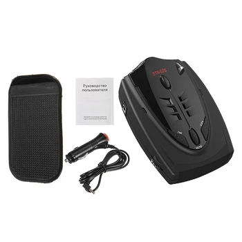 

STR-525 Radar-Detector Car Anti Radars Speed Voice Alert Warning