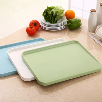 

Plastic Double-Sided Cutting Boards Non-Slip Kitchen Accessories for Vegetable Fruit Meat