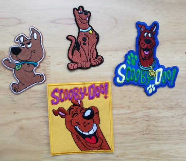 Scooby-Doo утюг на патчи BB детский значок мультфильм животное вышивка аксессуары одежды