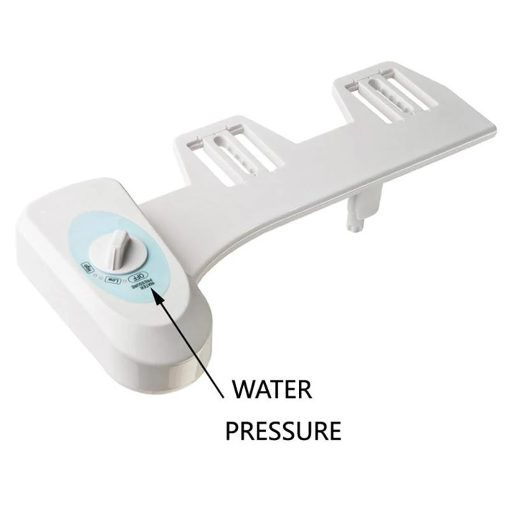 

Cold Water Non-electric Toilet Bidet Seat Self-Cleaning Nozzle-Fresh Water Bidet Sprayer Bidet Attachment Washing Gun Mechanical