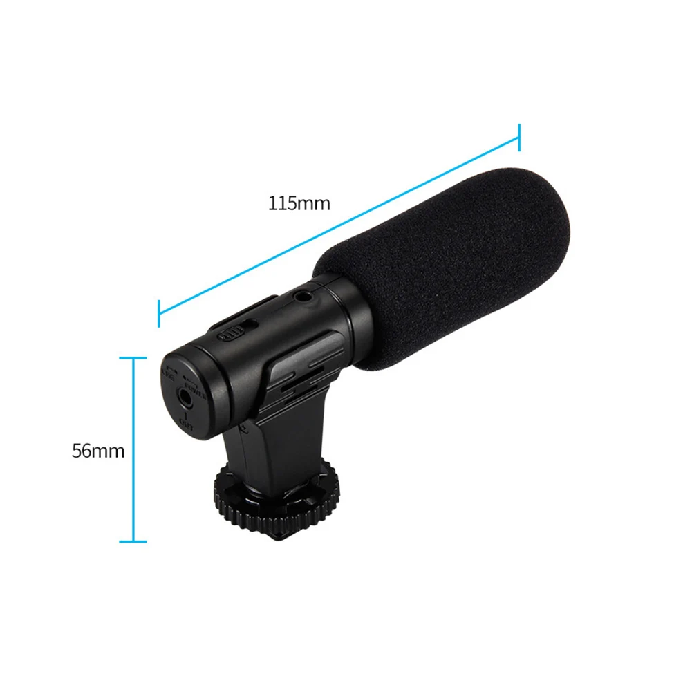 Конденсатор фотографии интервью Запись микрофон для Cano n Niko n камеры DSLR DV SGC-598