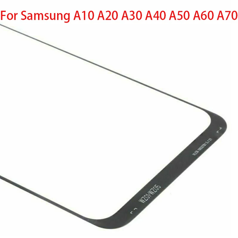 Сенсорный экран для samsung Galaxy A10 A20 A30 A40 A50 A70 A80 A90 M10 M20 M30 сенсорный экран передняя панель Стекло не ЖК-дисплей сенсор