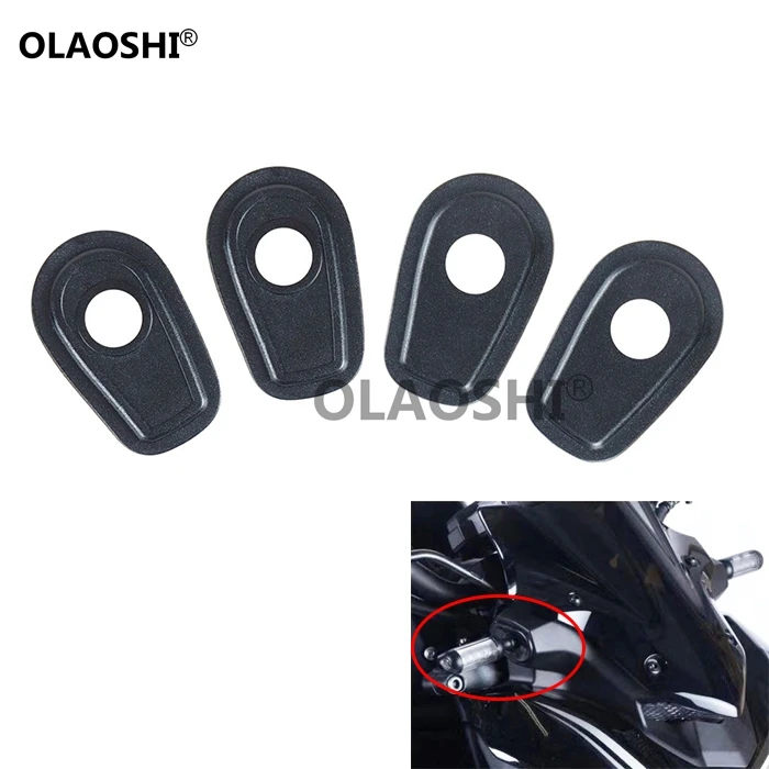 Piezas de Repuesto de motocicleta, indicadores de luz, espaciadores de señal de giro, adaptadores para Kawasaki versys-x Z400 Z650 Z800 Z900