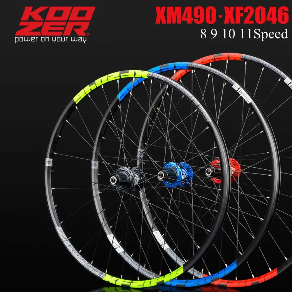 KOOZER XF2046 обод МТБ горный велосипед Wheelset 26/27 5/29er дюймов 72 кольца 4 подшипника через
