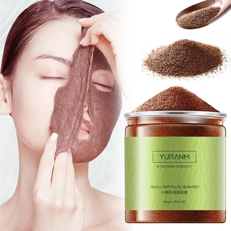 Натуральная маска из водорослей гранулы коллагеновая для красоты анти старение