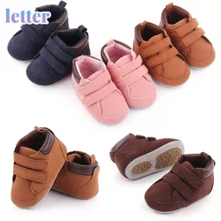 Sapatos de bebê recém nascido infantil da criança menino conforto macio sola de algodão plana alta superior antiderrapante acessórios para bebê mocassins sapatilha