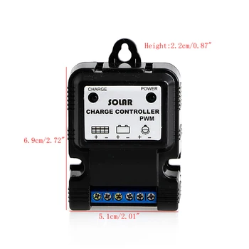 

12V 3A Solar Panel Charger Controller Regulator For Park Street Garden Light Hot WXTC