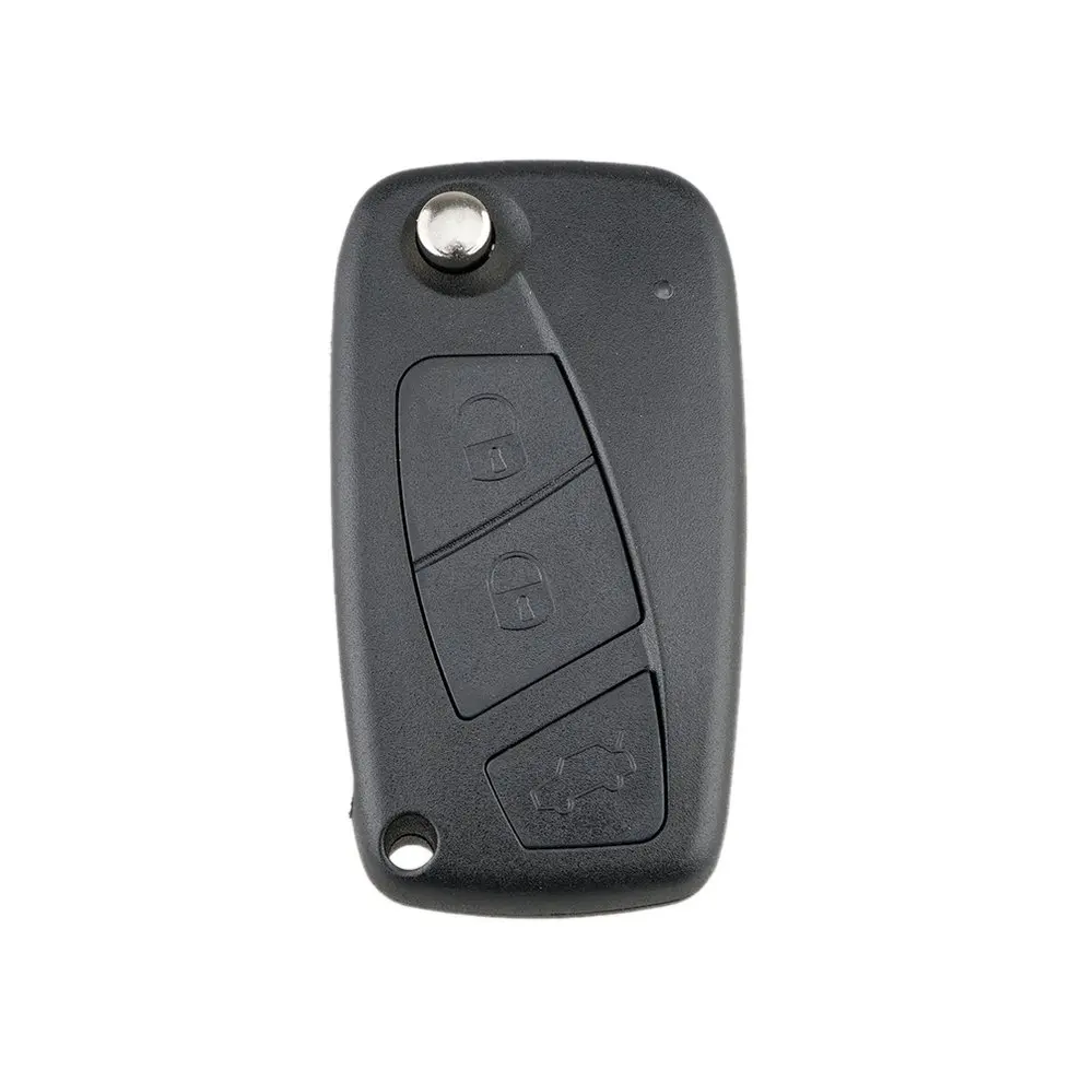 Складной флип 3 BTN пульт дистанционного ключа Fobs чехол оболочка для FIAT Punto Ducato Stilo, Panda 3-ключ Чехол протектор для ключей