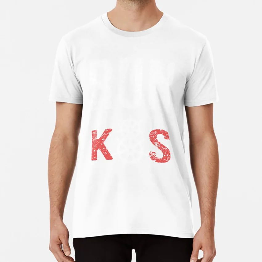 Белый RUN k8s T shirt k8s kubernetes docker devops helm golang coderman linux unix admin - Цвет: Белый
