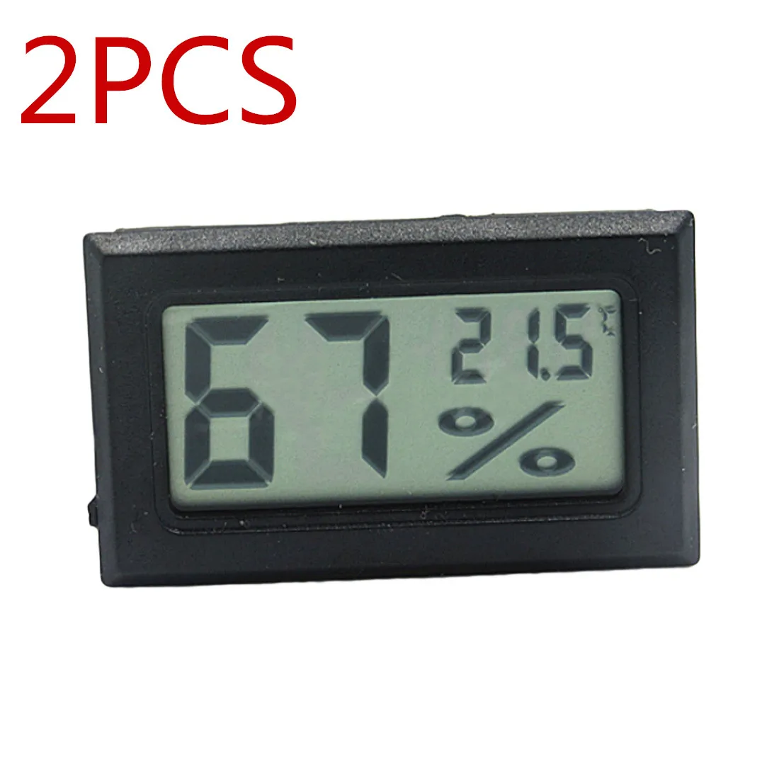 

2Pc Mini Digital LCD Indoor Temperature Sensor Humidity Meter Thermometer Hygrometer Gauge Brand 2017 New
