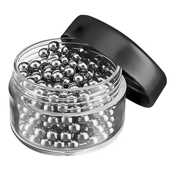

300pcs Wine Tea Stains Clean Decanter Cup Glass Bottle Cleaning Ball Pellets Stainless Steel Bead Brushing Bar Tool Accessories