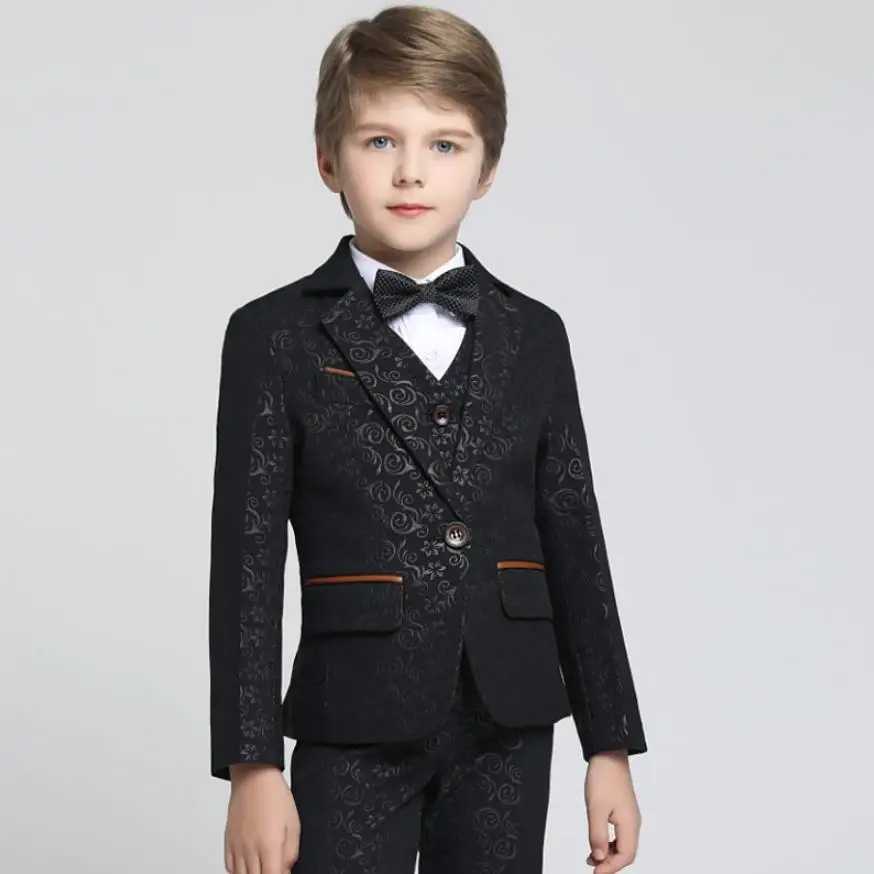 

Spring Suit Children's School Formal Sets Single Button Blazer Boys Roupas Infantis Menino Boys Suits Wedding Jogging Kids Y55