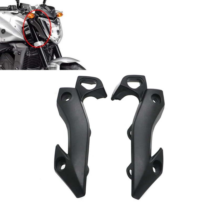 Черный Кронштейн фары верхняя сторона для Yamaha FZ1 FZ1-N FZ-1N FZ1N FZ 1N FZ1000 часть мотоцикла Фара Кронштейн Поддержка
