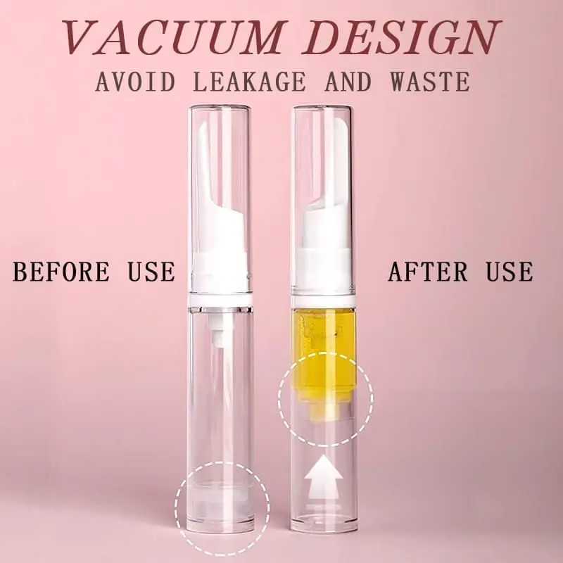 5/10/12/15ml Clear Airless Vacuum Pump Bottle Cosmetic Eye Cream Travel Size Dispenser Refillable Containers Shampoo Toiletries refillable plastic bottles soap dispenser bottle shampoo dispenser soap dispenser