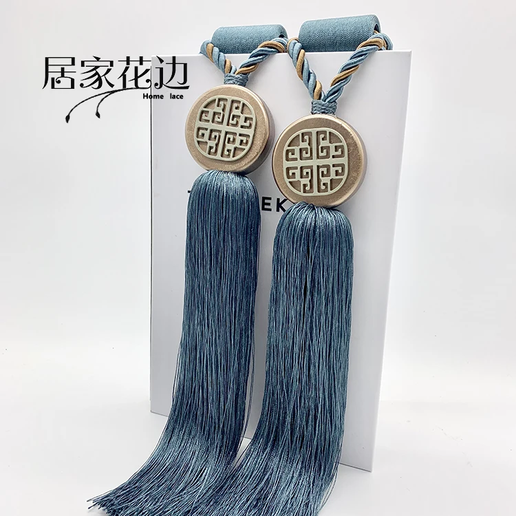 

2 шт./лот декоративные завязки для штор, завязки с кисточками из бисера, зажимы для штор, зажимы для домашнего декора, застежки для штор