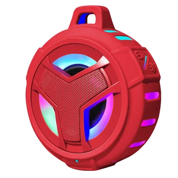 

Mini Portable Bluetooth Speaker BT 5.0 Noise Reduction Wireless With Carabiner Hands Free IP67 Waterproof Loud USB Charging