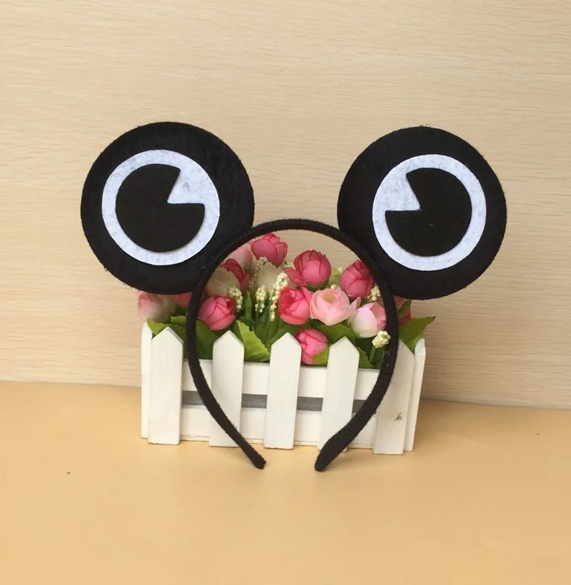 60 шт./лот DIY простой мульти ткань лягушка кошачьи уши повязки на голову детские повязки на голову Инструменты для укладки волос аксессуары HA1744