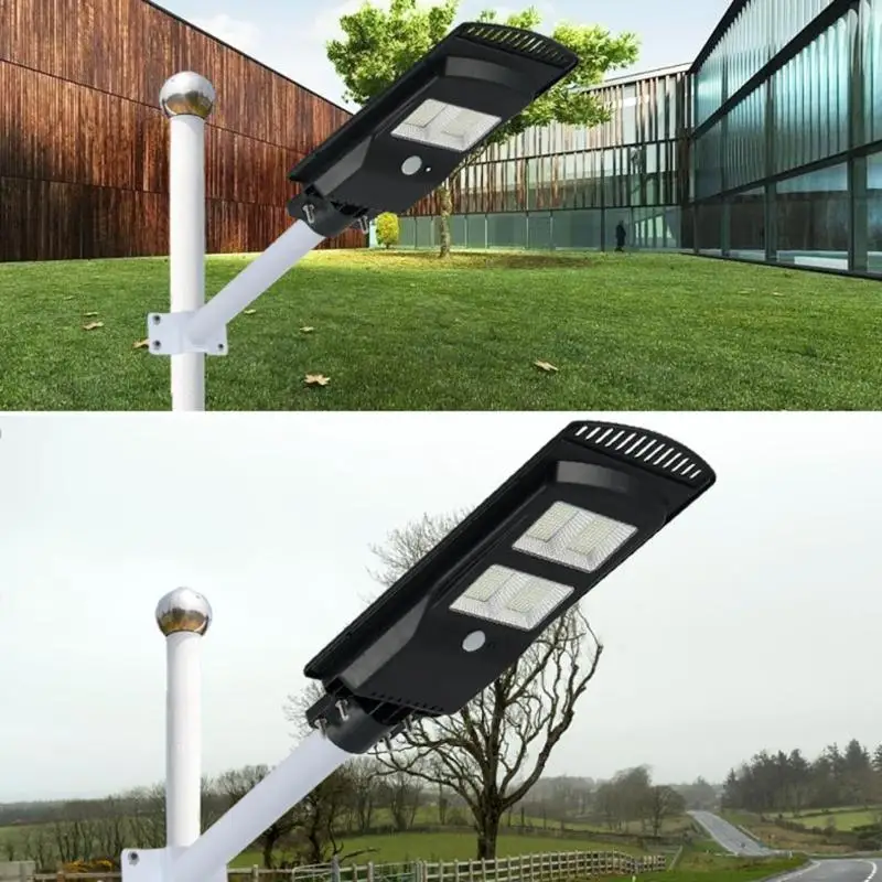 Солнечный настенный светильник 192/384/576LED радар индукционный уличный фонарь с уважением окружающей среды для переработки