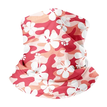 

Multicolor Flower Camouflage Women Men Scarf Warmer Outdoor Windproof Neck Adults Scarves Breathable Elastic Face Mask Headband