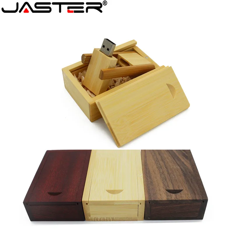 JASTER Лидер продаж Деревянный Флип USB2.0+ push-pull box USB флэш-накопитель USB 2,0 4 ГБ 8 ГБ 16 ГБ 32 ГБ 64 ГБ 128 ГБ usb-диск