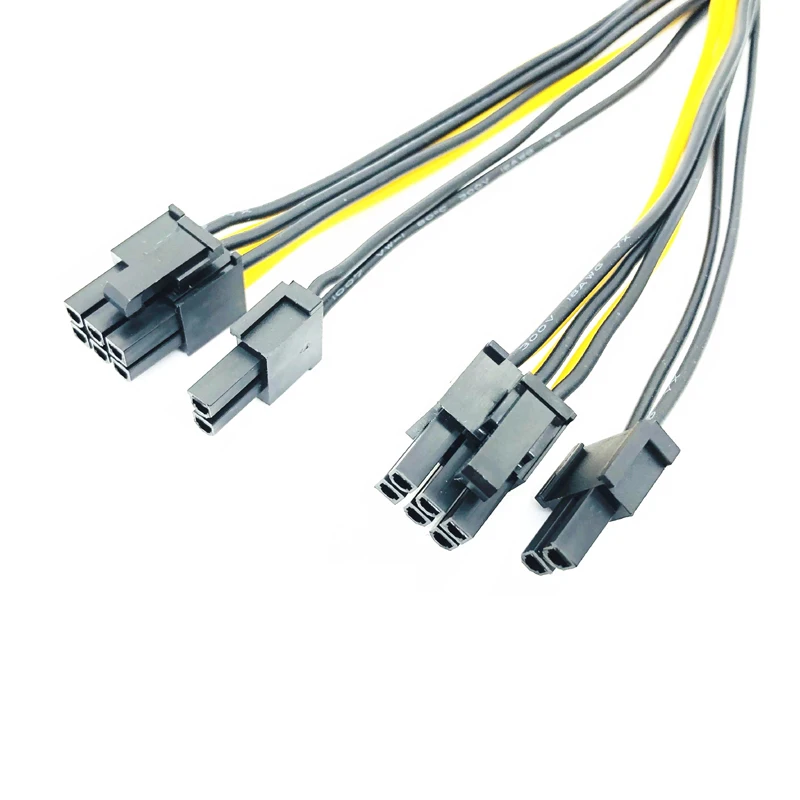 PCI-E 8 Pin to Dual 8 (6+2) Pin VGA Graphic Card Adapter Power Supply Cable - 20cm for Bitcoin Mining Description Image.This Product Can Be Found With The Tag Names Computer Cables Connecting, Computer Peripherals, PC Hardware Cables Adapters, Video card adapter