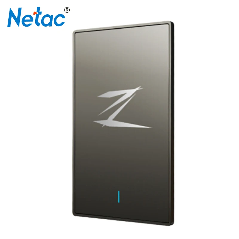 Netac SSD 128 Гб внешний жесткий диск USB 3 1 256 ГБ 512 Твердотельный накопитель для