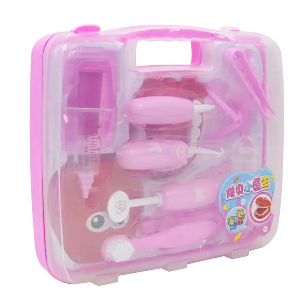 Kuulee дети играют-домик игра врач-медсестра стоматологи ролевая игра SuitcaseToy набор