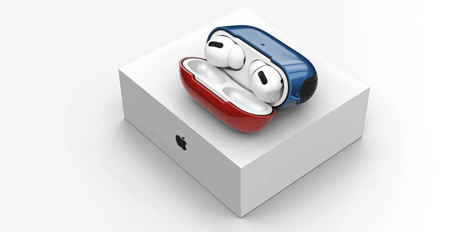 IKSNAIL для AirPods Pro Чехол Чехол-гибрид из ТПУ+ ПК с двумя Слои Броня Анти-Царапины Защитный чехол для IPad Air стручки Pro Airpods 3 Чехол