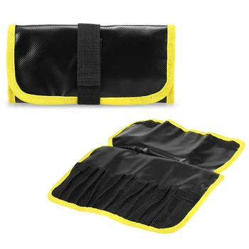 

12 Pockets Protective Lure Bag Jig Storage Cover Bag Pouch for Fishing Lures Yellow / Blue Carp Tackle Pesca Fishing Jig Bag