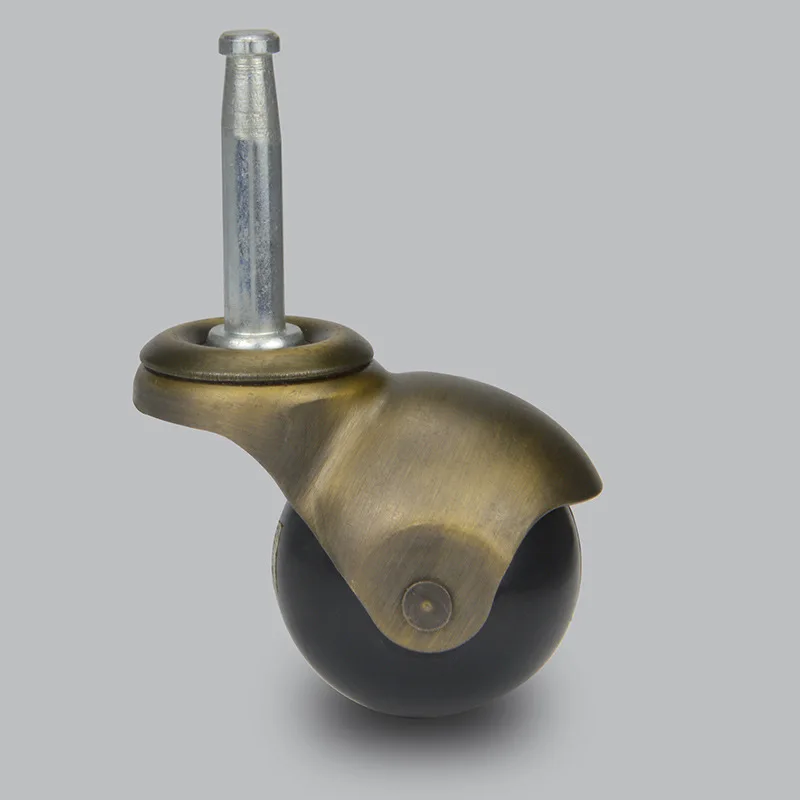 

JY Furniture Fittings Sofa Copper Truckle Zinc Alloy Truckle Restaurant Cart Wear-Resistant Effortless Truckle