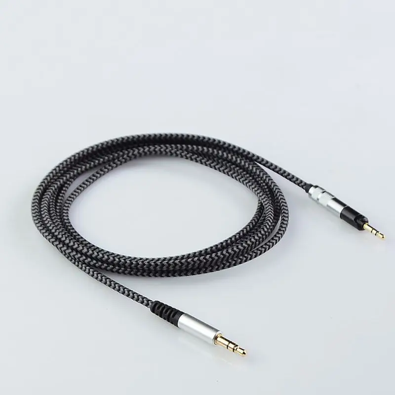 Замена 1,4 м/1,8 м нейлоновый тканый кабель для наушников HD598 HD558 HD518 HD595 E5BA