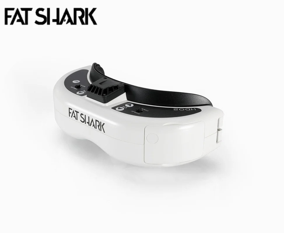 

FatShark HDO2 Video Goggles Resolution 1280 X 960 Sony OLED Displays NTCS/PAL Auto Selecting Stereo Audio 3.5mm 3p Earphone Port