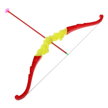 

Outdoor Sports Archery Toy Bow With 4Pcs Soft Arrows Kids Toy Game Activity