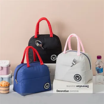 

Vogvigo Portable Lunch Bag New Thermal Insulated Lunch Box Tote for Women Kids Men Cooler Case School Food Storage Picnic Bags