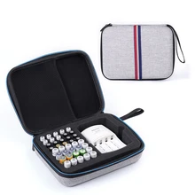 Портативная переноска EVA жесткий ударопрочный защитный AA/AAA держатель батареи Коробка для хранения/Органайзер/контейнер aa aaa дальномер ворс