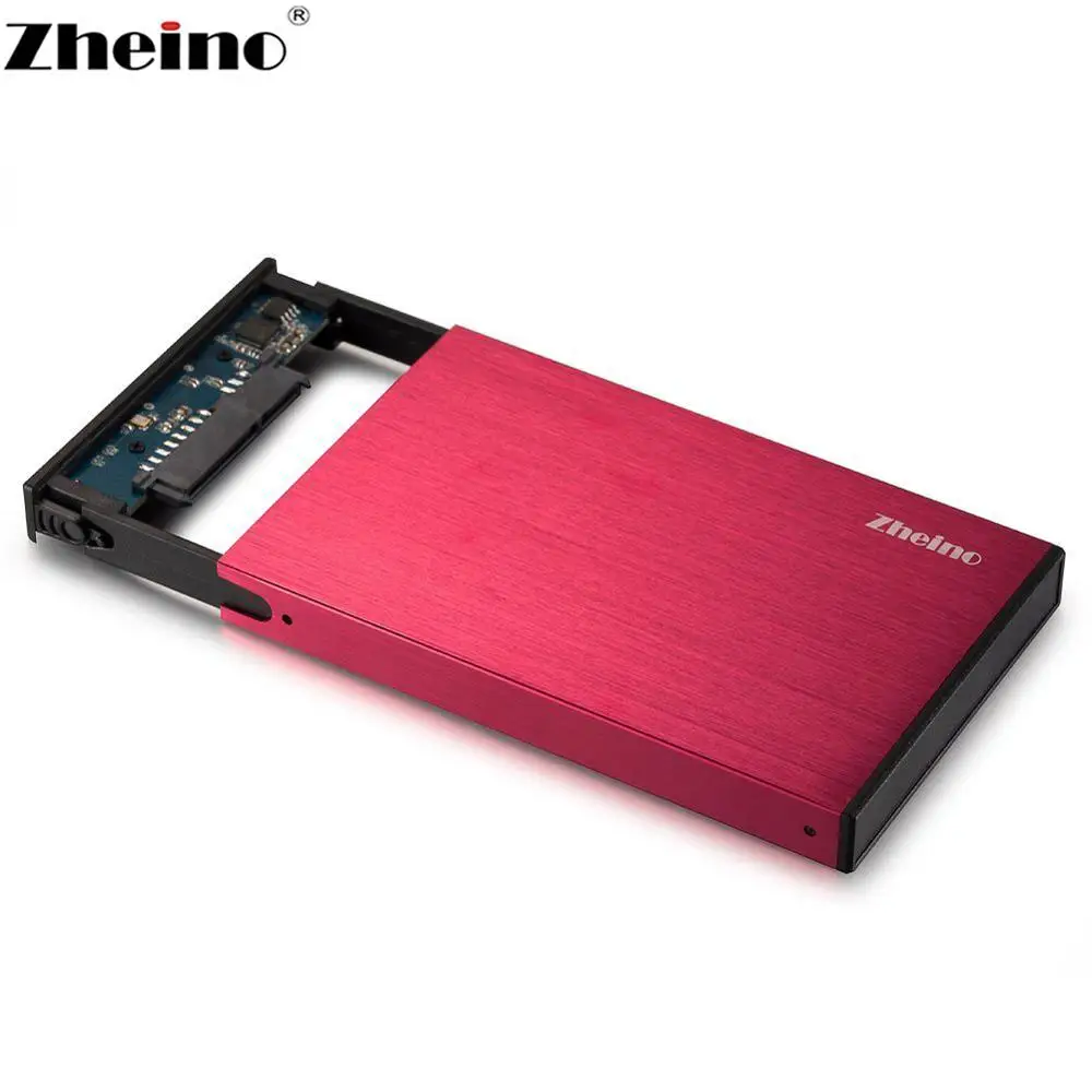 Zheino 2 5 дюймовый USB 3 0 HDD/SSD Внешний портативный корпус чехол для SATA 7 мм 9 жесткого