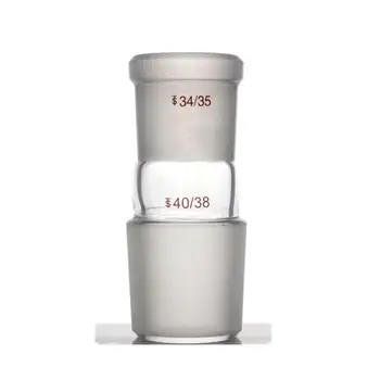 

Glass Reducing Adapter from 40/38 to 34/35,Lab Chemical Glassware