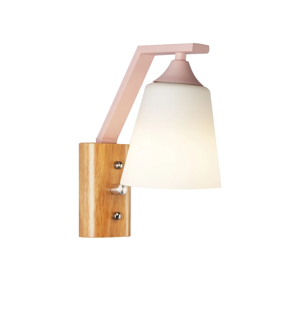 White Indoor LED Wall Lamp Nordic Modern E27 Bulbs Up Down Wall Lights Indoor lighting Foyer Dining Room Bathroom (8)